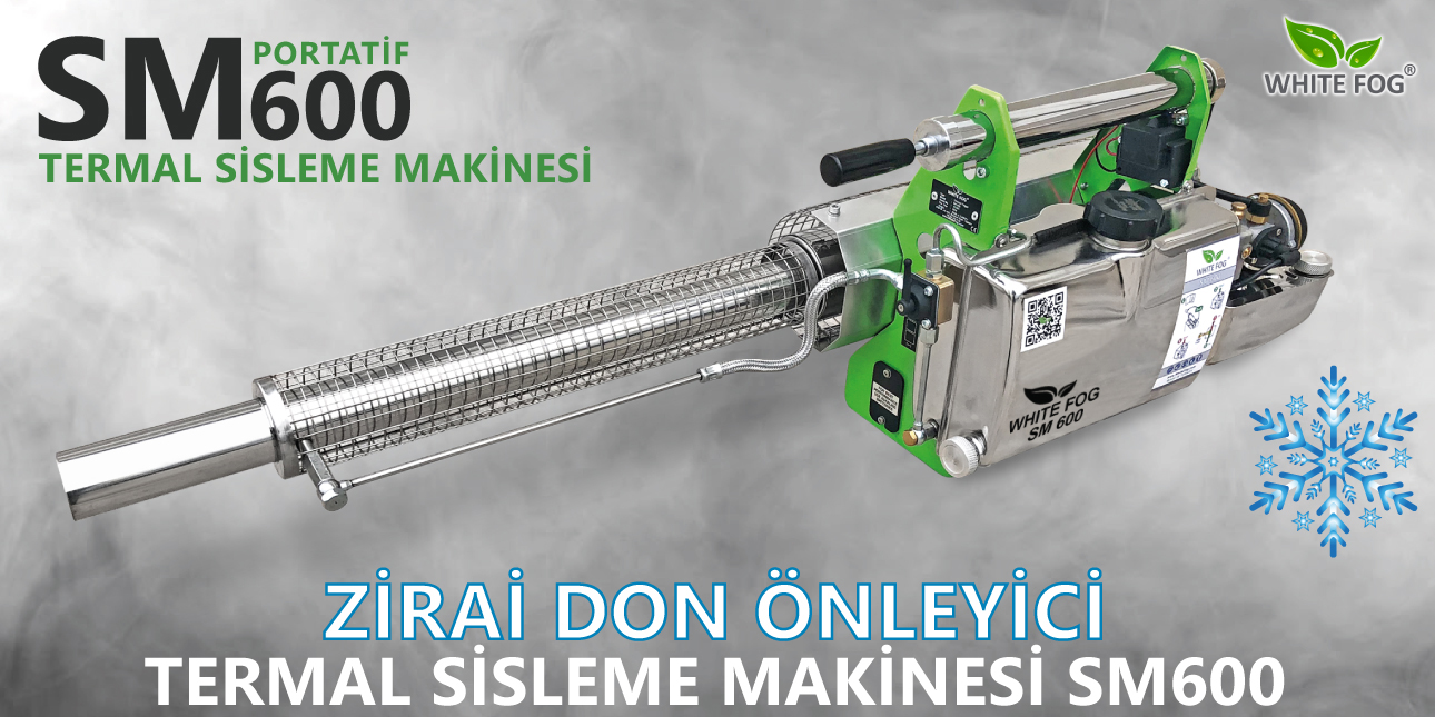 SM600 termal sisleme makinesi, Dumanlama Makinesi Zirai Don ve İlaçlama